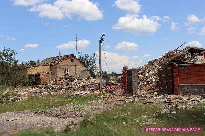 Как выглядит село Прудянка под Харьковом после вражеских обстрелов